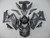 2007-2008 Suzuki GSXR 1000 All Black GSXR Racing Amotopart Fairings Customs Fairing