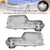 2014-2018 Volvo S60 Pair Front Fog Light Lamp 31434567 31434568 Generic