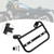 2024-2025 BMW R12 Left Luggage Rack Side Saddle Bag Mount Bracket Black Steel Black Generic