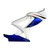 2007-2008 Suzuki GSXR 1000 Blue & White GSXR Racing Amotopart Fairings Customs Fairing