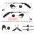 2004-2006 Toyota Sienna Power Sliding Door Cable w/o Motor Set 85620-08042+85620-08052 Generic