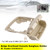 2011-2014 VW Jetta VI MK6 Beige Overhead Console Sunglass Holder 5C6868837 Generic