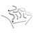 2021-2025 Ducati Monster 937 Silicone Radiator coolant Hose kit White Generic