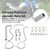 2016-2025 Suzuki SV650 Silicone Radiator coolant Hose kit White Generic