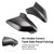 2025-2026 Kawasaki Z900 Air Intake Covers Tank Side Panel Fairing Gray Generic