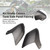 2025-2026 Kawasaki Z900 Air Intake Covers Tank Side Panel Fairing Matte Gray Generic