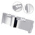 2014-2024 Harley Touring Ultra Classic Fairing Switch Panel Dash Accent Cover Chrome Generic