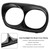 1998-2013 Harley Davidson Road Glide Dual Headlight Trim Bezel Cover Fairing Black Generic