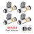 2004-2009 Renault Grand Scénic II 4Pcs Fuel Injector IWP098 8200058379 Generic