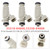2011-2021 Hyundai i10 i20 II 3Pcs Fuel Injector 35350-04000 35310-04000 Generic