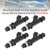 1995-2002 Opel Vectra B 4Pcs Fuel Injector 25313846 Generic
