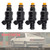 1987-1989 Peugeot 405 505 1.9L 2.2L 4Pcs Fuel Injector 0280150734 Generic