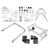 1996-2008 Touring Road King, FLHT, FLHX Detachable Two Up Tour Pack Mounting Rack Chrome Generic