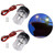 2.7W LED Navigation Signal Light Anchor Vessel Round Lamp Boat Yacht IP66 2Pcs