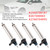 2012-2022 Mercedes Benz 4Pcs Fuel Injector A2560700187 0261500065 A2760704095 Generic