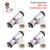 4Pcs Fuel Injector For VW Golf Polo Seat Toledo Skoda Fabia IWP196 036906031AH