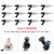 2002-2008 BMW 7(E65/E66)760I 760IL 12Pcs Fuel Injector 0261500008 FJ742 Generic
