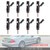 Mercedes-Benz E350 R350 S400 C280 C300 3.5L 8Pcs Fuel Injector A2720780249 Generic