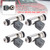 2001-2008 Ford Fiesta V JD, JH 1.3L 4Pcs Fuel Injector 2N1U-9F593-KA IWP119 Generic