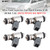 2002-2008 Ford KA RB 1.3L 1.3L 4Pcs Fuel Injector 2N1U-9F593-KA IWP119 Generic