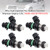 2003-2009 Subaru Legacy MK IV 2.0L AWD 4Pcs Fuel Injector 16600-AA230 FBYCG50 Generic