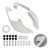 2021-2024 Yamaha YZF R1 R1M Front Side Winglets White Generic