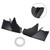 2024 Aprilia RS457 Air Deflector Spoiler Winglets Fairing Black Generic