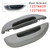 1996-2002 Chevrolet Express 1500 2500 3500 2PCS Door Armrest Pull Handle Cover Grey Generic