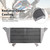 2019-2025 BMW S1000R/RR/XR Radiator Cooler Silver Generic
