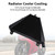 2022-2024 Ducati Streetfighter V2 Radiator Cooler Black Generic