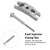 Fuel Injector Holder Tie Down Clamp Set 03L130216 Fit Audi Fit Seat Fit Skoda