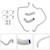 2019-2024 Triumph Rocket 3 Silicone Radiator coolant Hose kit White Generic
