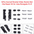 2015-2021 Jeep Renegade 14Pcs Sunroof Bracket Slider Buckle Rail Clip Repair Kit 77368445 Generic