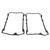 1996-2005 Audi A6 A8 2X Valve Rocker Cover Gaskets 078198025 Generic