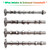 2015-2023 Mercedes-Benz C400 C43 AMG E400 E43 4Pcs Exhaust Left Camshaft AMG 2760505101 Generic