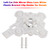 2017-2021 Honda CRV Left Car Side Mirror Glass Lens White Plastic Bracket Clip Holder Generic