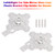 2017-2021 Honda CRV Left&Right Car Side Mirror Glass Lens Plastic Bracket Clip Holder Generic