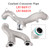 2010-2025 Land Rover LR4 V2 3.0 5.0 2PCS Coolant Crossover Pipe LR186917 LR186859 Generic