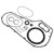1994-2006 Softail Primary Cover Gasket Complete Kit Generic