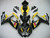 Fairings Suzuki GSXR 600 750 Black & Yellow GSXR Racing  (2006-2007)