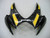 Fairings Suzuki GSXR 600 750 Black & Yellow GSXR Racing  (2006-2007)