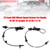 2009-2015 Honda Hatchback Front Left & Right CR-Z 2X Front ABS Wheel Speed Sensor 57455-TF0-003 Generic