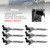 2014-2018 BMW F10 F30 F15 328d X5 535d 740Ld N47 N57 6Pcs Fuel Injector 0445110597 Generic