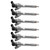2014-2018 BMW F10 F30 F15 328d X5 535d 740Ld N47 N57 6Pcs Fuel Injector 0445110597 Generic