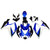 2006-2007 Suzuki GSXR 600 750 White Blue Black GSXR Racing Amotopart Fairings Customs Fairing