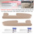 2010-2014 Sierra 2500HD 3500HD Front Left+Right Armrest Repair Kit 22818467 22818472 Generic