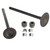 1976-1979 Honda CB125S CB125J Cylinder Head Inlet and Exhaust Valve Kit 14711-383-000 Generic