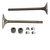 Intake Exhaust Valve Kit For LIFAN ZONGSHEN CG250 250cc Go Kart Dirt Bike ATV