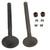 64mm Intake Exhaust Valve Kit For GY6 139QMB Moped 49cc 50cc Sunl Baja Taotao