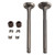 69mm Intake Exhaust Valve Kit For GY6 139QMB Moped 50cc 80cc Sunl Baja Taotao